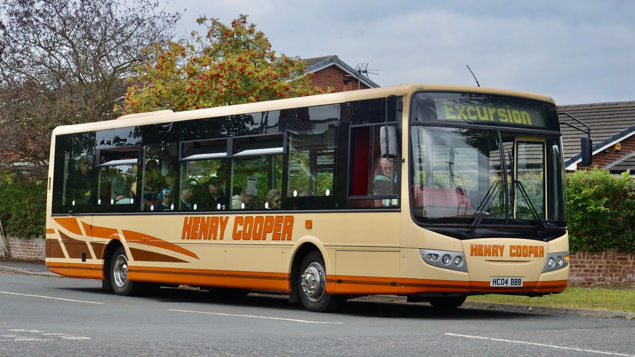 Preserved Henry Cooper Coaches HC04 BBB Volvo B6BLE/Plaxton Concept