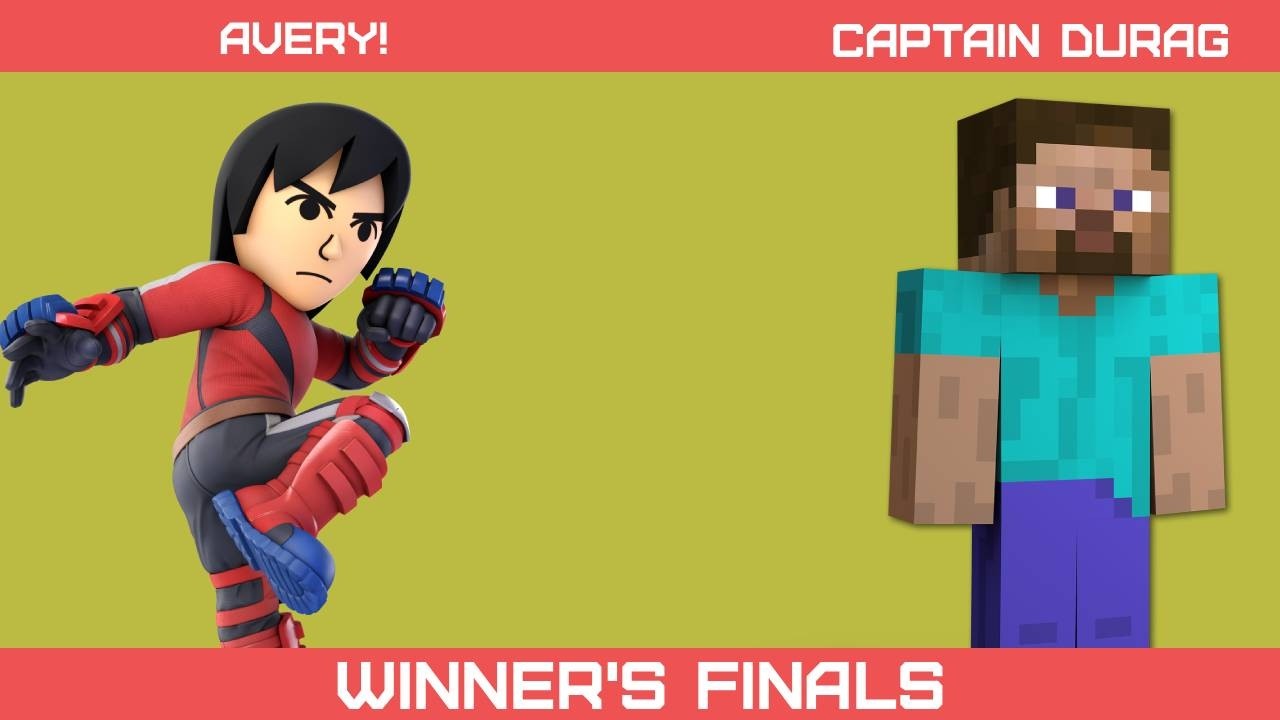 Avery! (Mii Brawler) vs Captain Durag (Steve) - Flashback Fightclub [240]