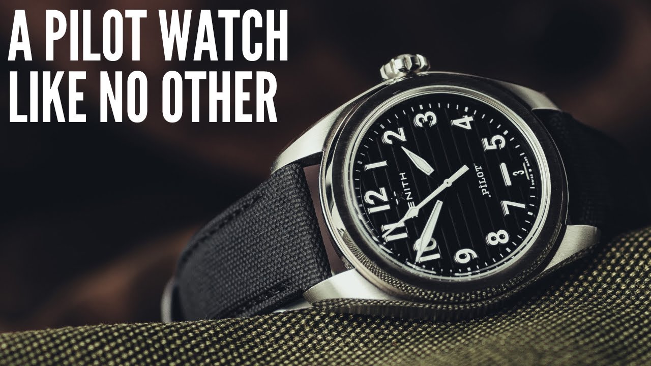 Эти часы ZENITH делают то, на что не способны никакие другие пилотские часы!