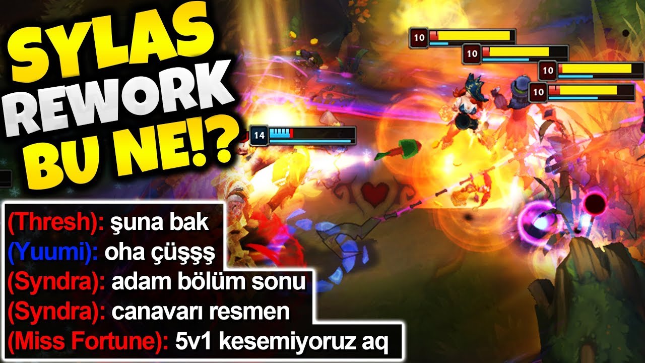 OHA RİTO 1v5 KESEMİYORLAR!! SYLAS REWORK AŞIRI GÜÇLÜ OLMUŞ!! | Barış Can