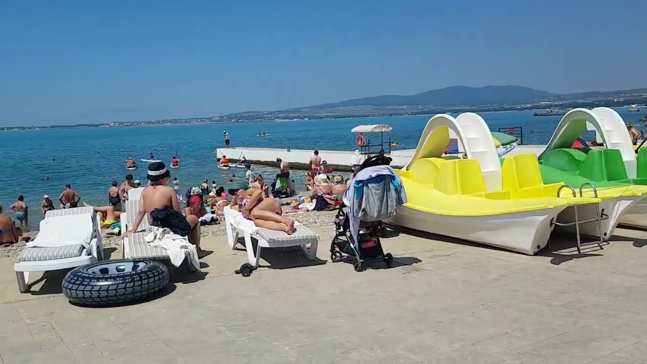 Геленджик. Пляж 