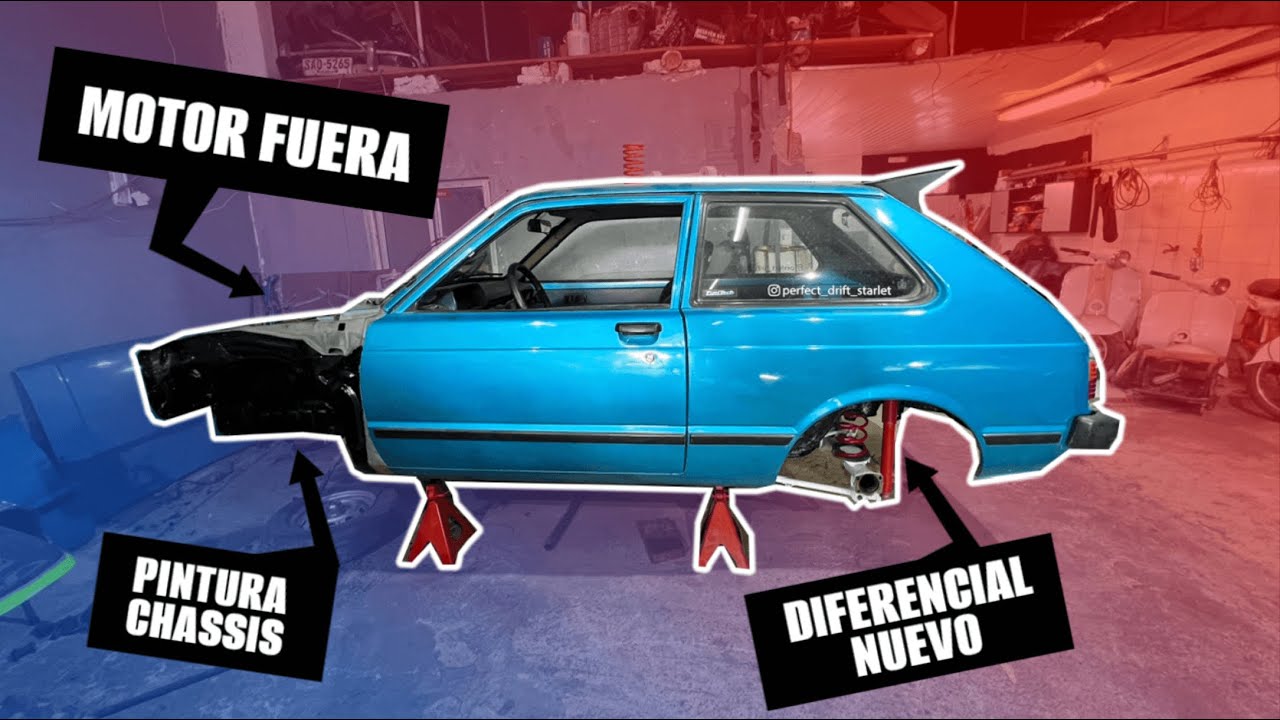 Desarmando el Perfect Drift Starlet - Drift Garage