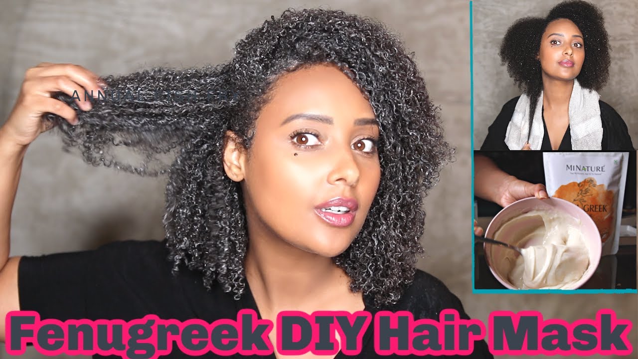 Best Fenugreek DIY Protein Treatment for Hair Growth|  Low Porosity & Protein Sensitive Natural Hair