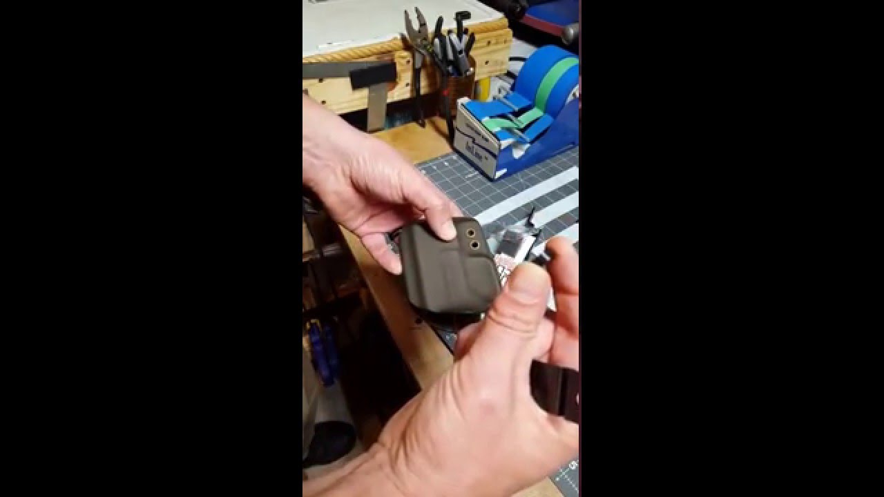 How to install an Ulticlip to your holster