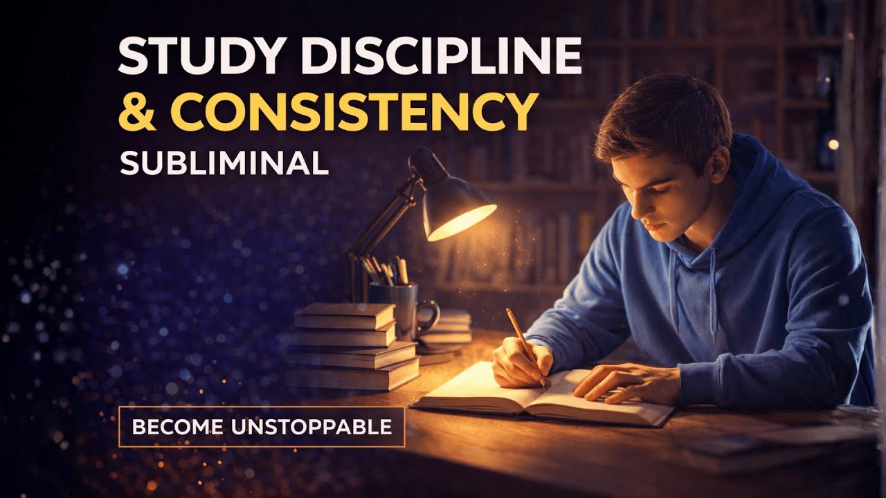 Study Discipline Subliminal | Build Consistency, Focus & Self-Control