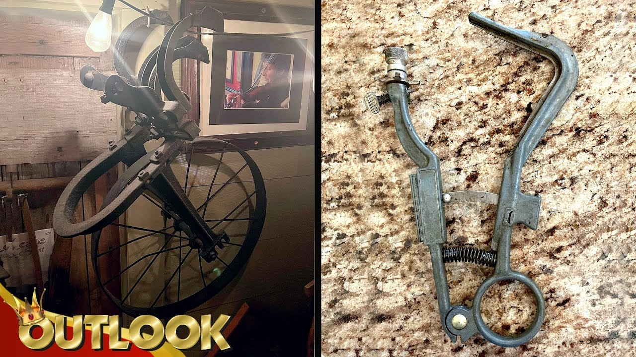 What Is This MYSTERIOUS Wall Decoration In An Irish Restaurant And This Unusual Clamp-like Tool?