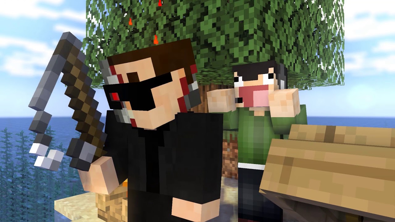 LOST In The Middle Of SEA! - Nogla & Friends MINECRAFT Animation