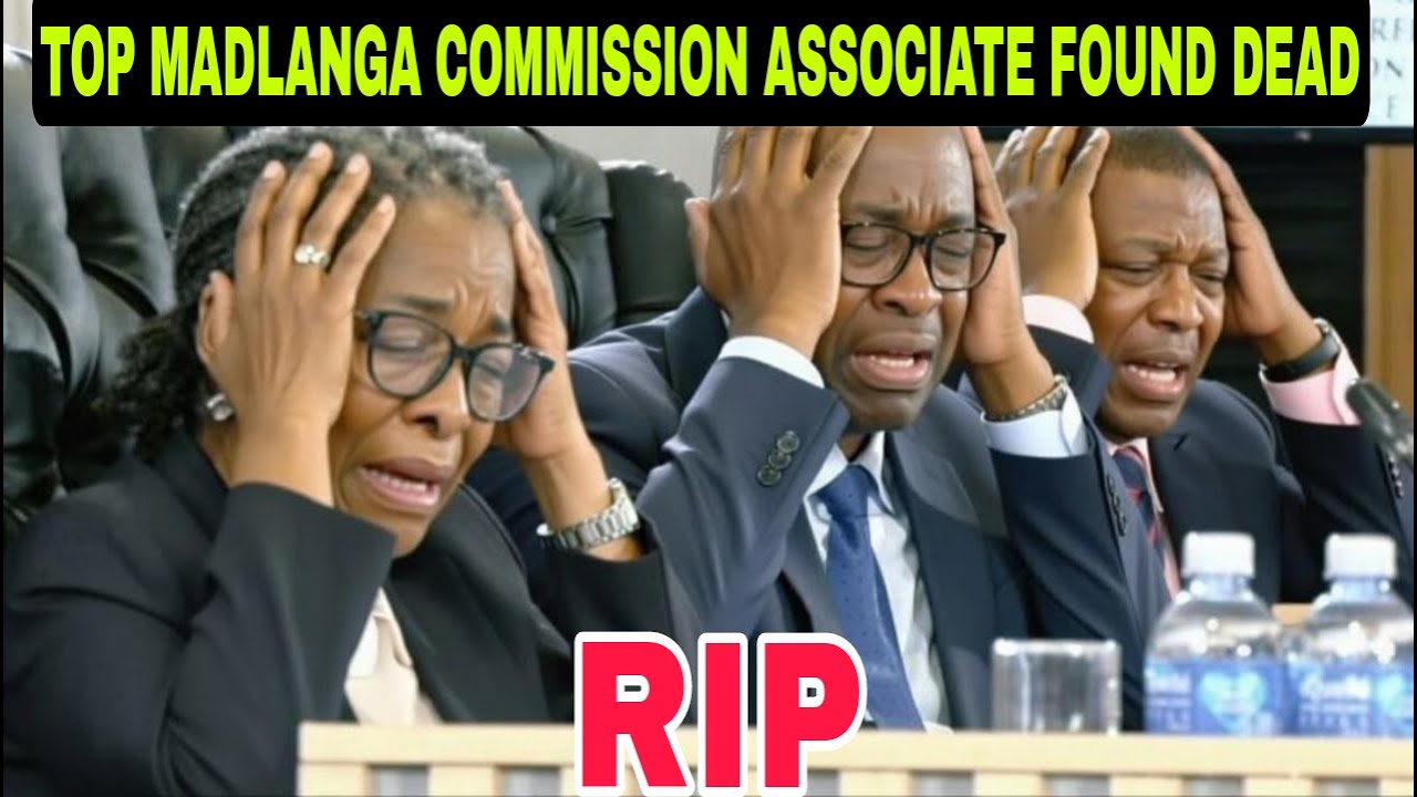 RIP: Top Figure Associated With Madlanga Commission Has Been Found Dead This Morning
