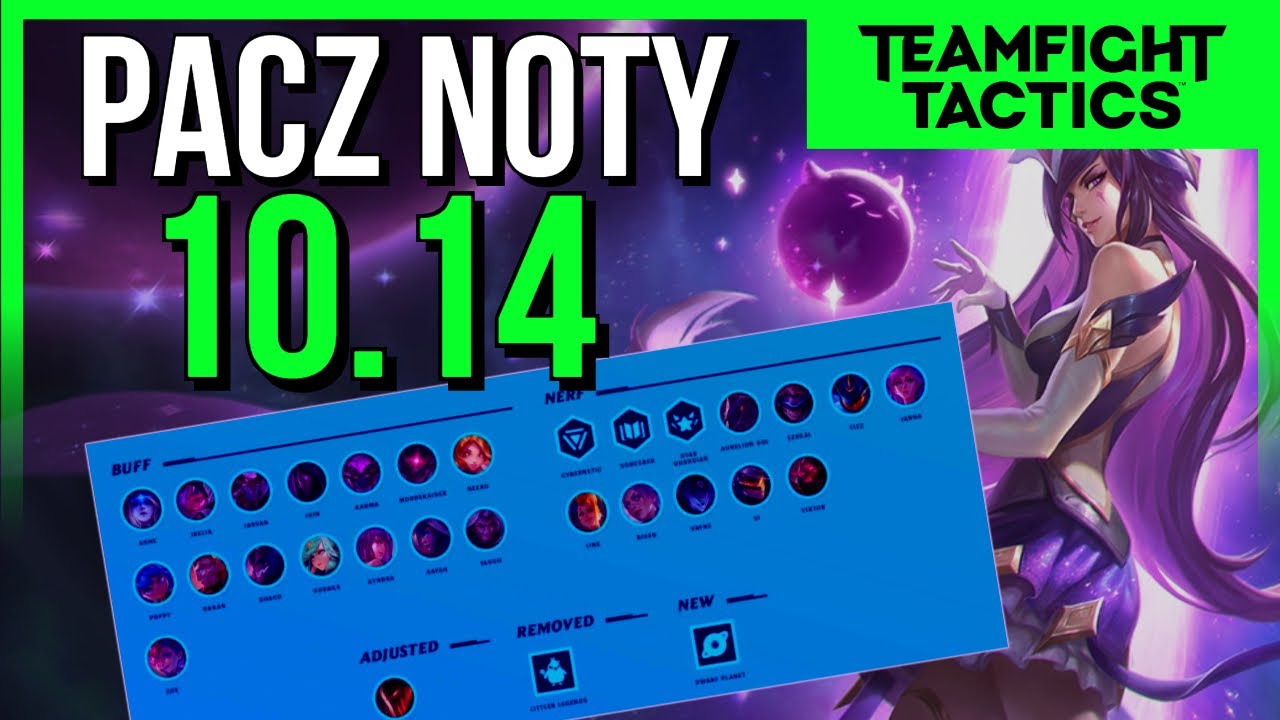 SYNDRA ZNOWU OP?! Pacz Noty 10.14 | TFT Polska