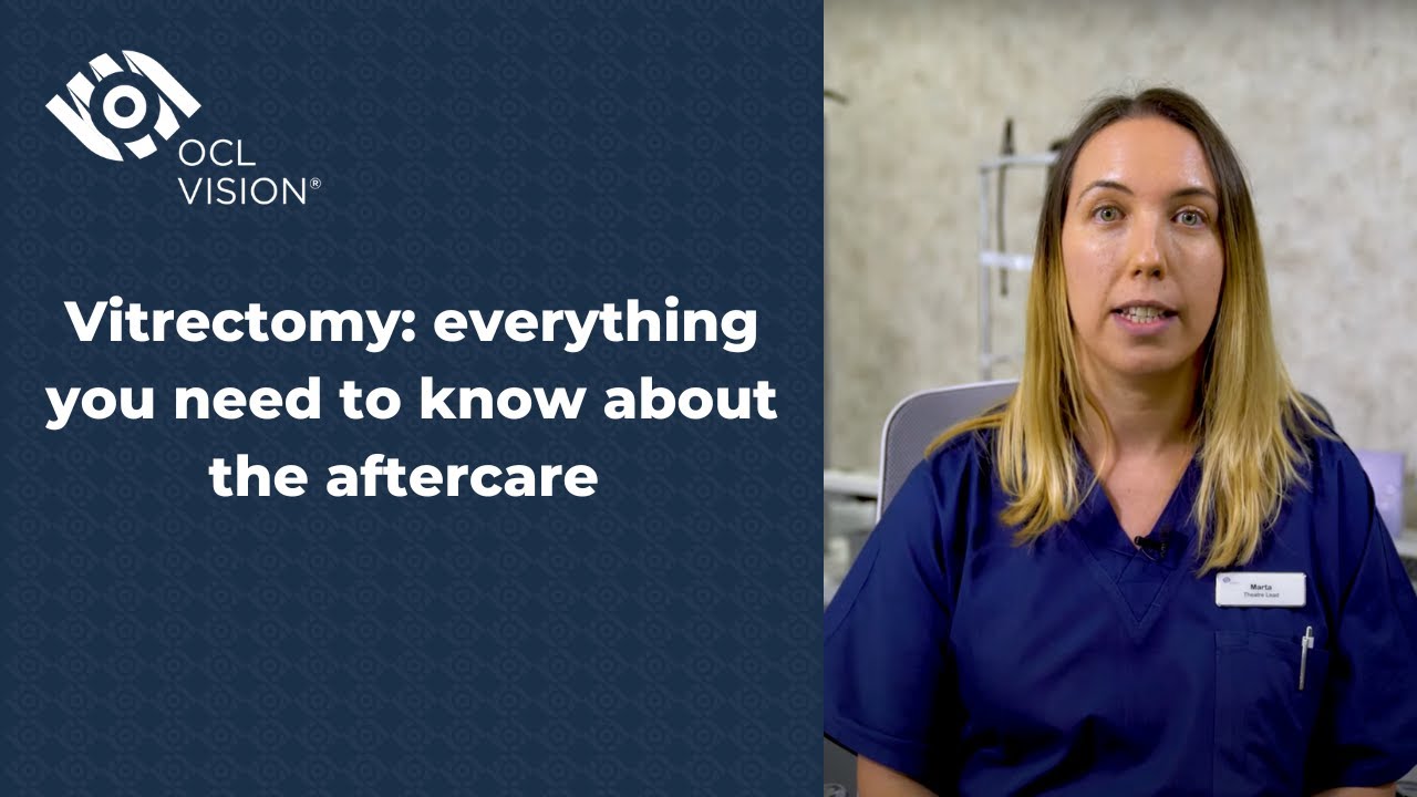 Post op after care vitrectomy | Everything you should know | OCL Vision