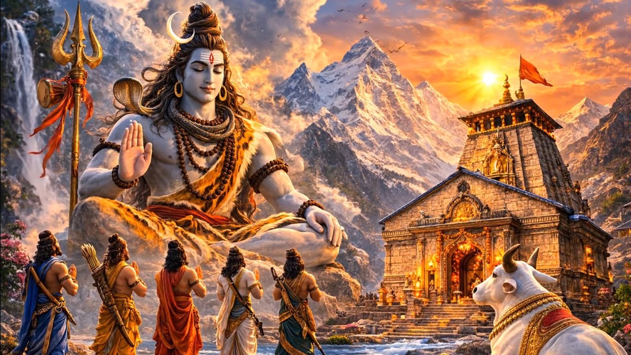 Kedarnath Temple Story | The Untold Legend of Lord Shiva & Pandavas |