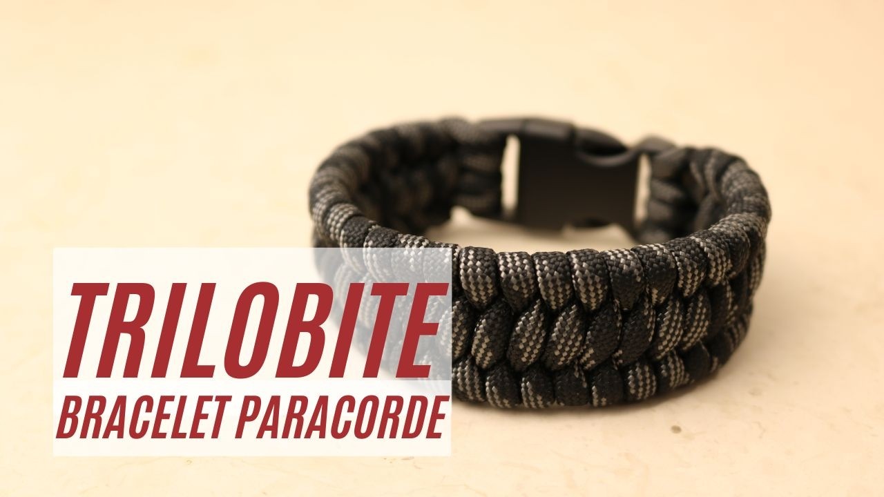 Bracelet Paracorde Trilobite - Tuto facile pour débutants