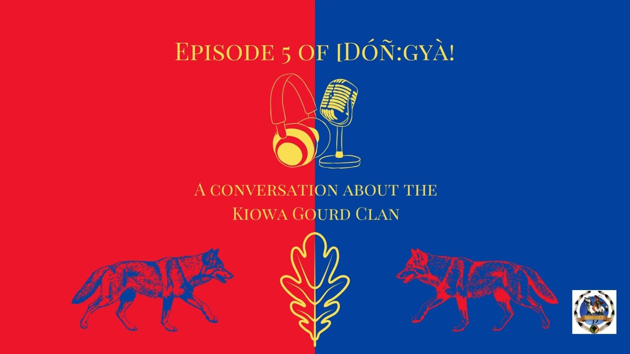 Episode 5 of [Dóñ:gyà! A conversation about the Kiowa Gourd Clan