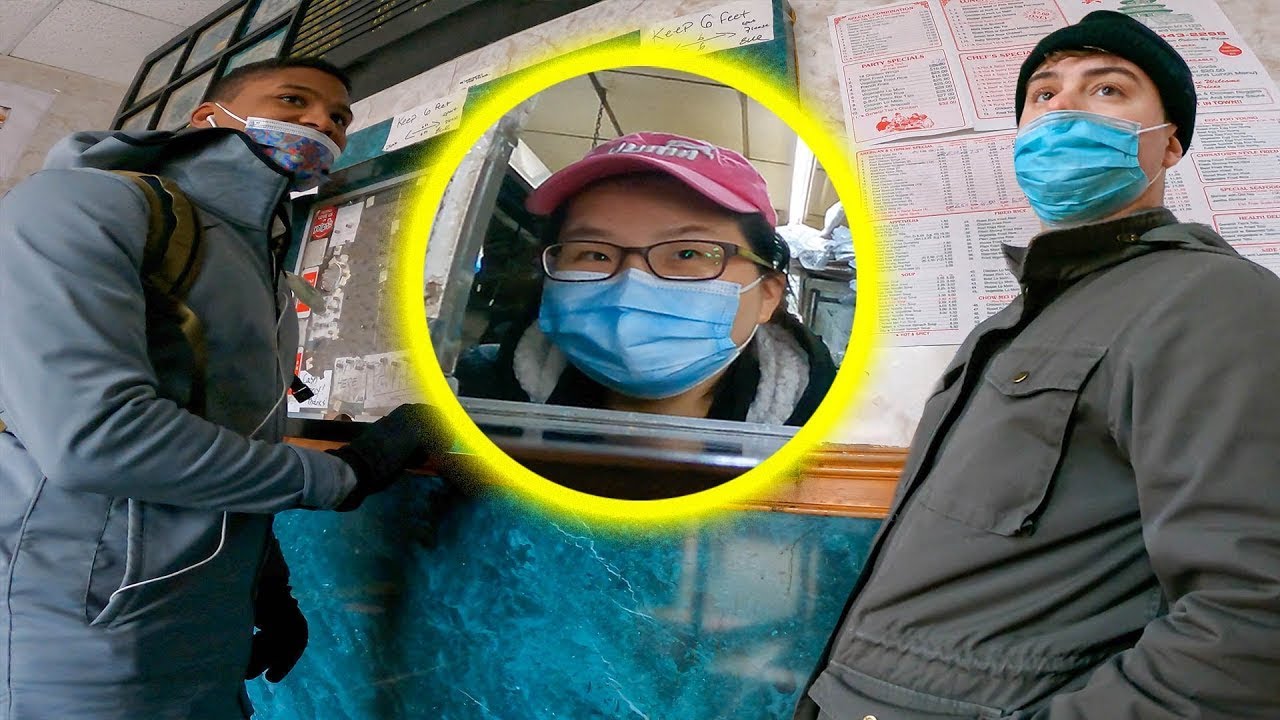 Black & White Guys Order in Perfect Mandarin in the Hood, Shock Customers & Staff