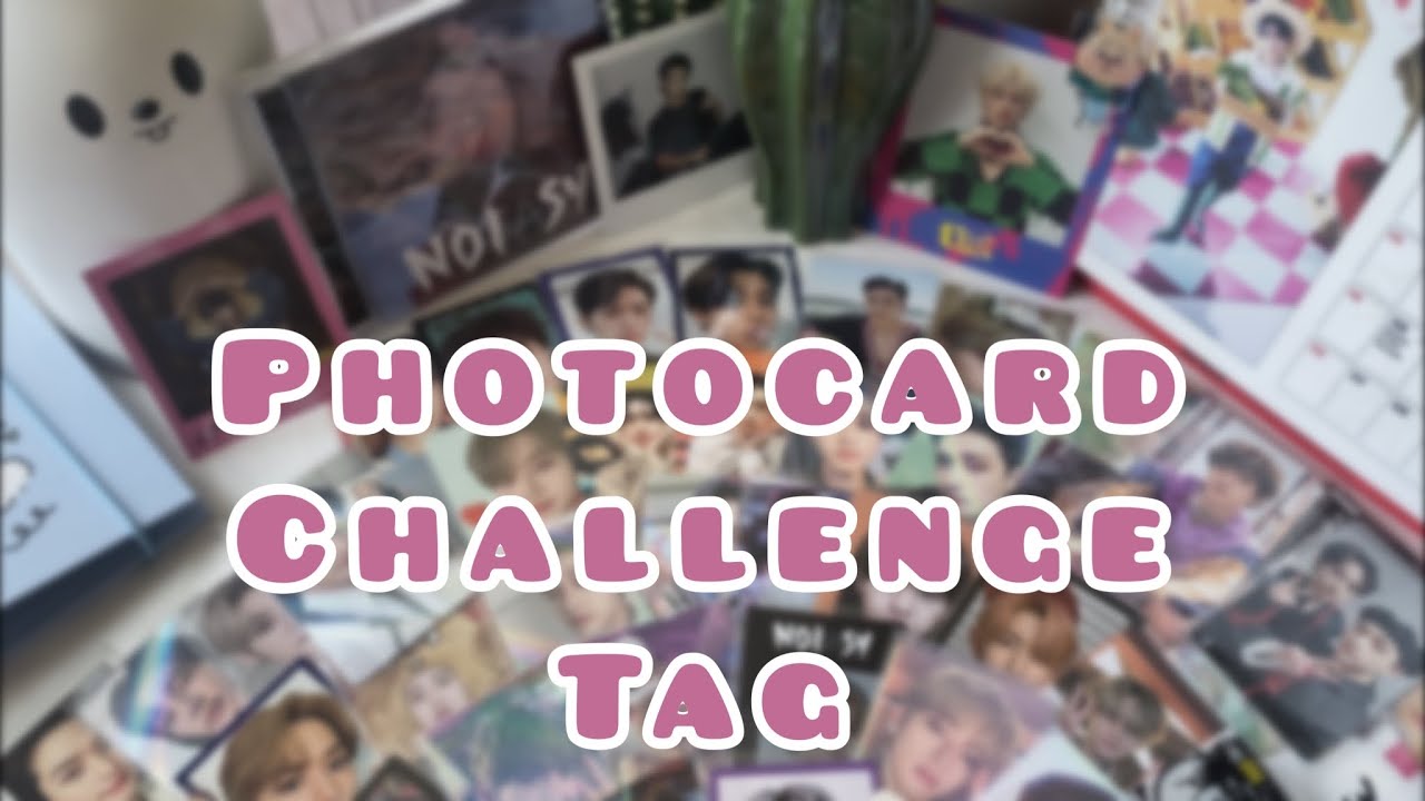 Челлендж для коллекционера! K-pop Photocard Tag
