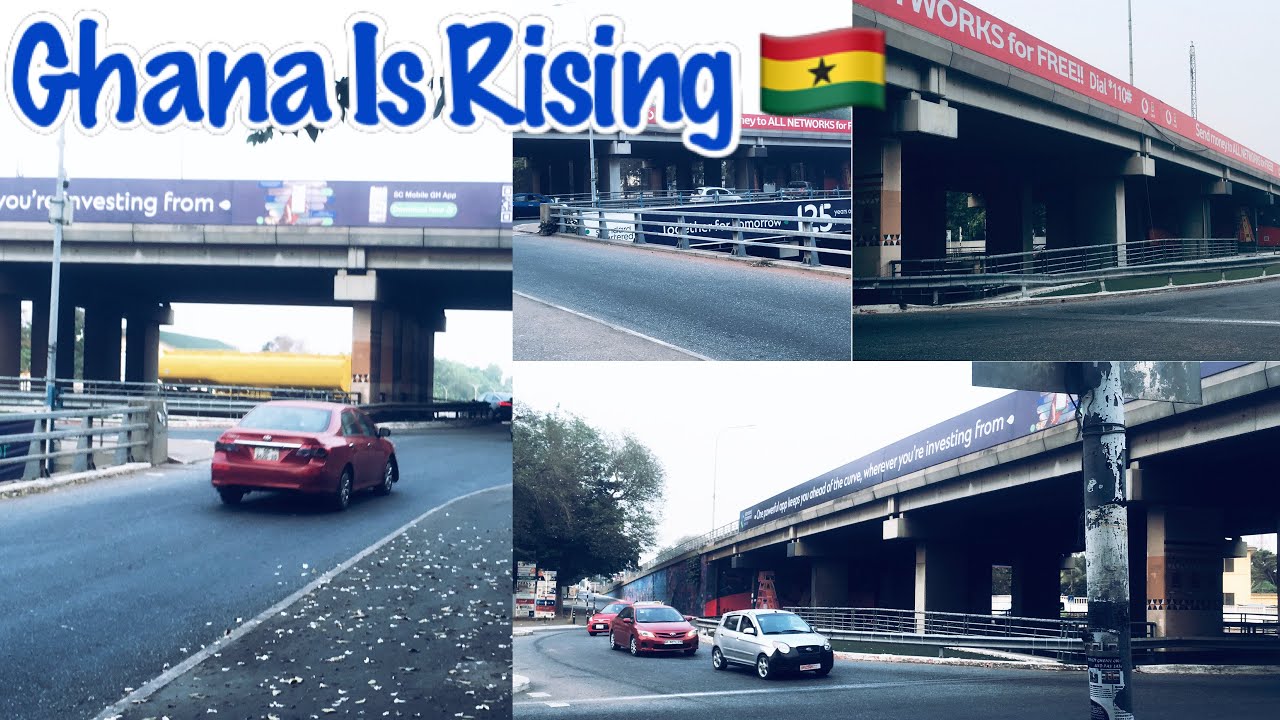 The Arko Adjei Interchange Area, Accra Ghana. 🇬🇭