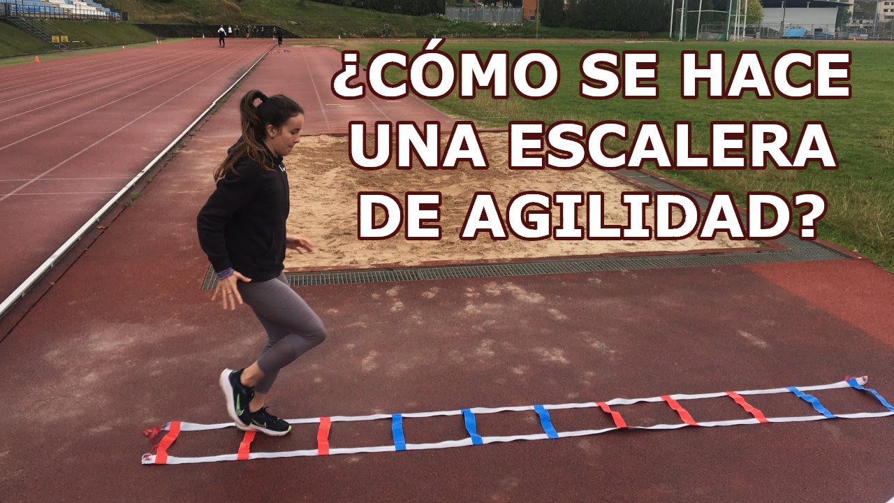 ¿Cómo se hace una ESCALERA de AGILIDAD?