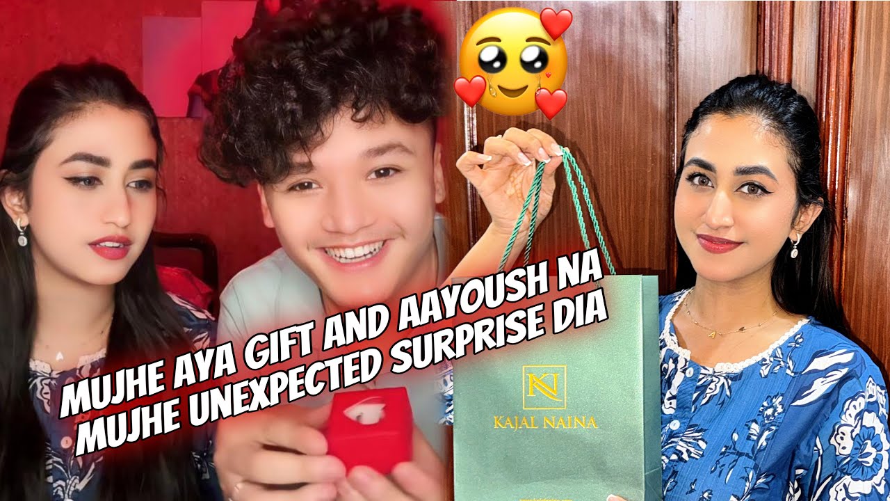 Mujhe customized gift mila ❤️|| Aayoush na surprise dia Mujhe Rula dia  #alizehjamali