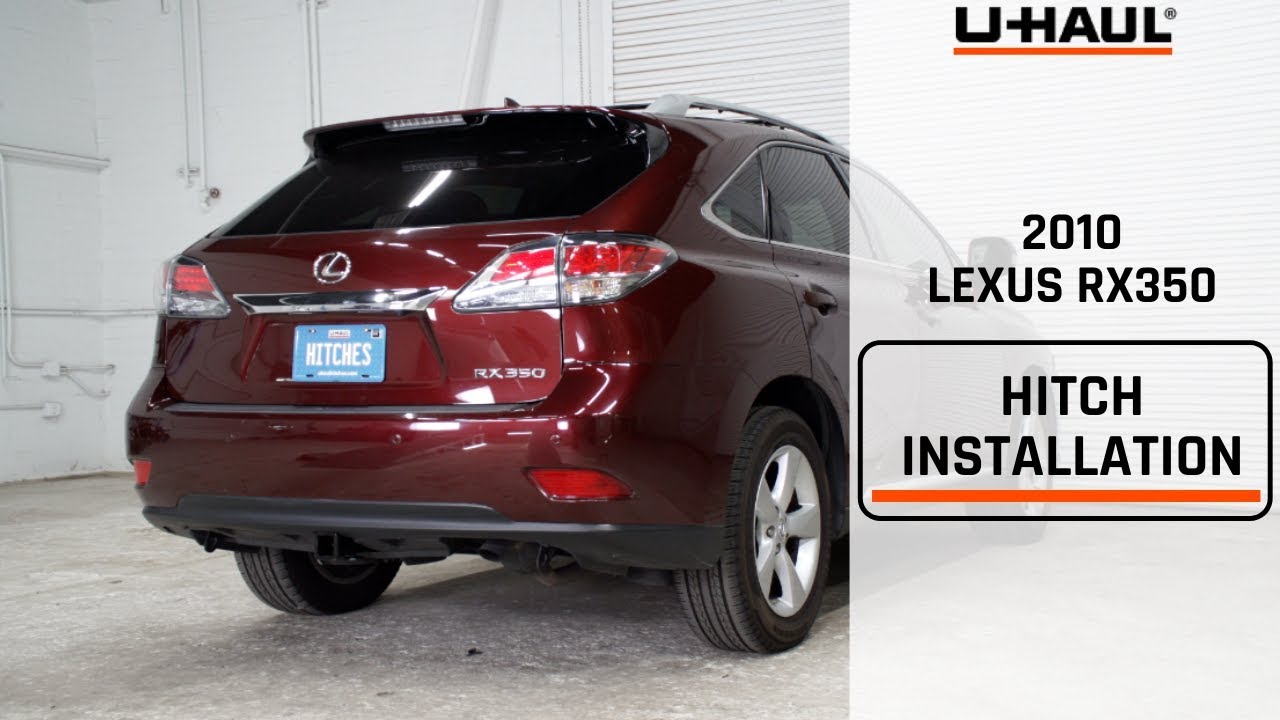 2010 Lexus RX350 Trailer Hitch Installation