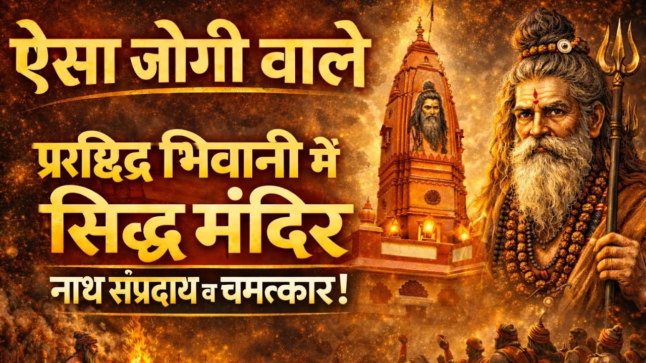 जोगीवाला प्राचीन सिद्ध मंदिर | भिवानी का रहस्यमय नाथ मठ | सिद्ध संतों की समाधि व चमत्कार