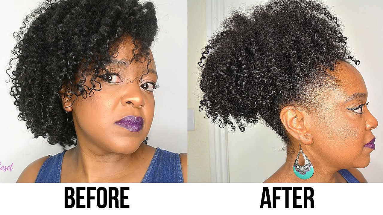 HOW TO: TWIST OUT to HIGH PUFF | Refreshing my Natural Hair in Summer | THE CURLY CLOSET
