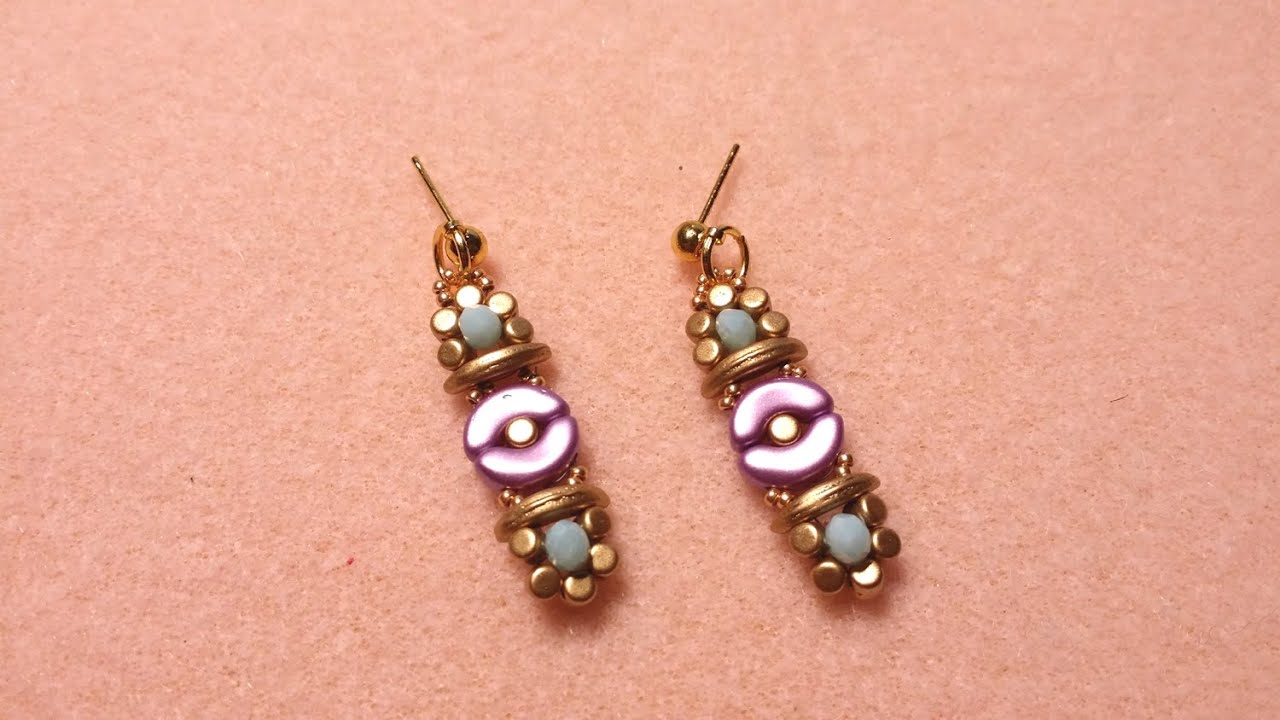 DIY - Orecchini Athena Arcos minos crescent