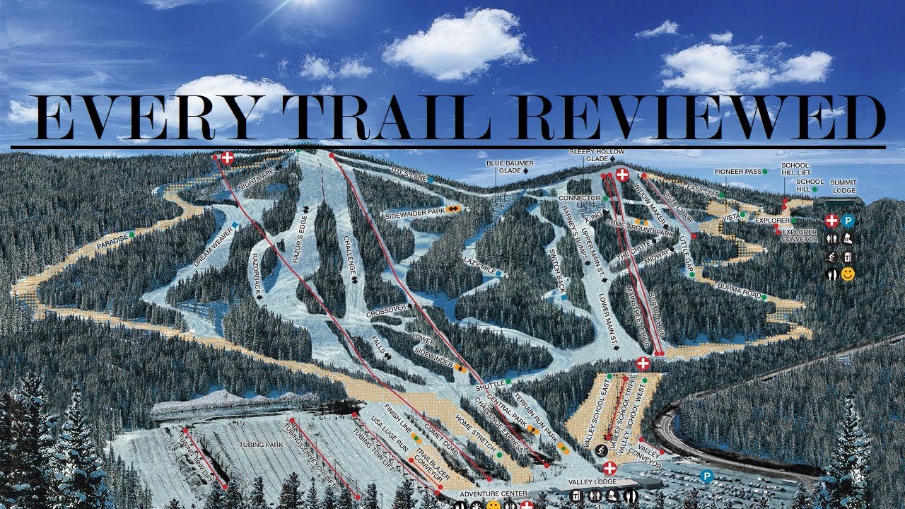 Every Trail At Blue Mountain In One Afternoon: With Timestamps And Commentary