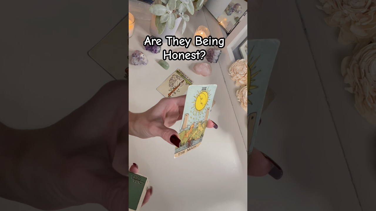 Are They Being Honest?  #tarot #tarotreading #shorts 🦋