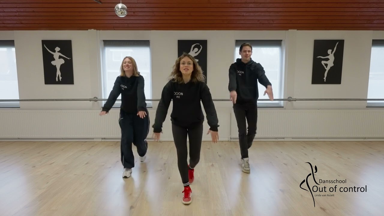 Dansactie (uitleg & dans) door Out of control voor het Jeugdfonds #iedereenmagmeedoen