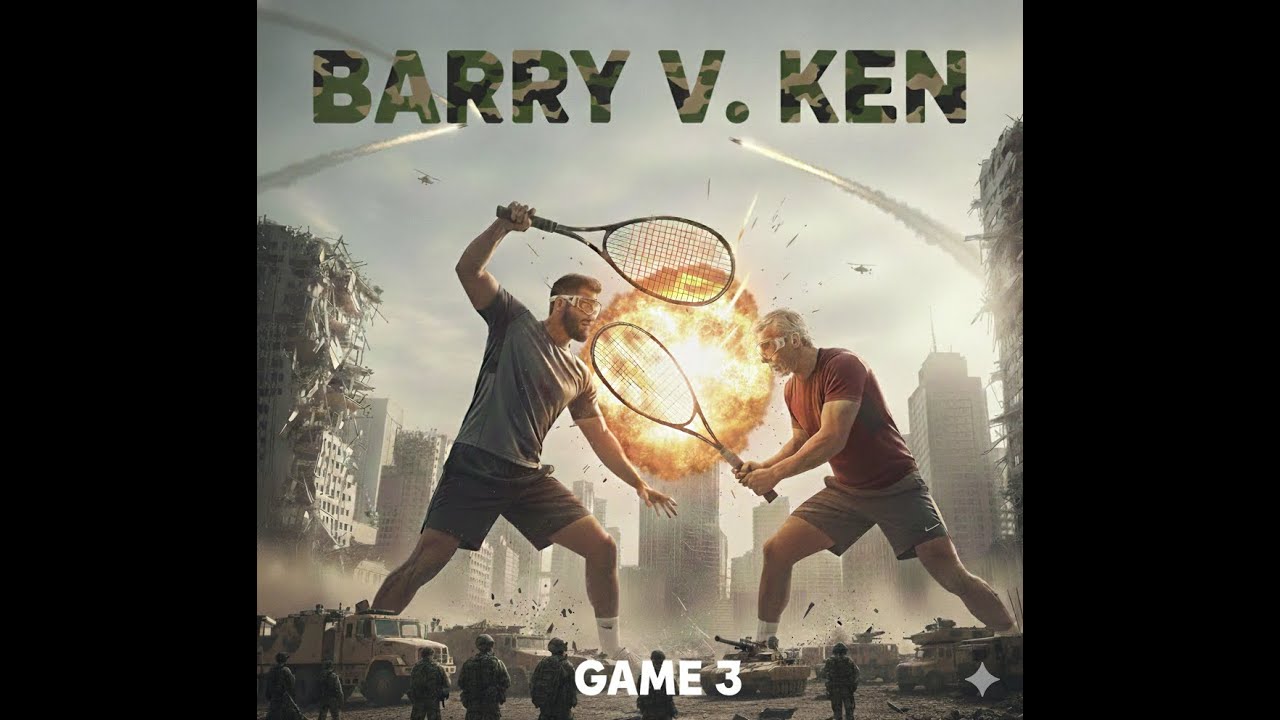 Ken v. Barry - Singles Tournament Semis - Game 3