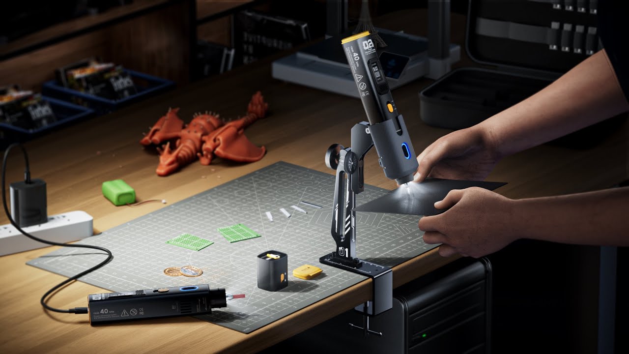 2 In 1 Cordless Powerful Ultrasonic Cutter for Handworkers