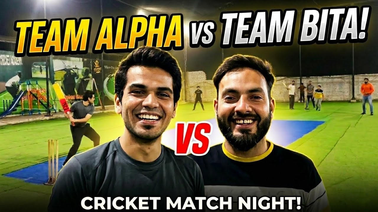 RYK Night Cricket League! 🏏 Floodlights
