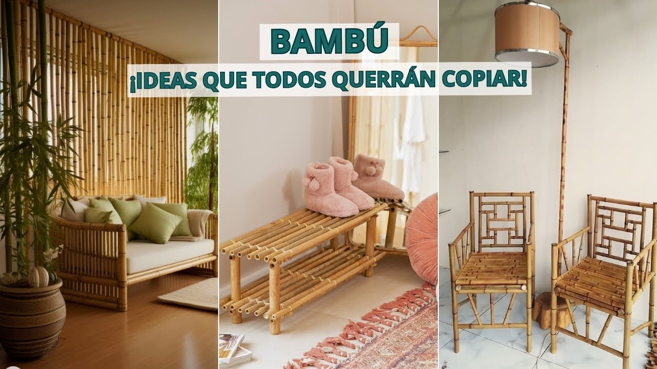 Creo Que No Conocías Todas Las Cosas Que Se Pueden Hacer Con Bambú