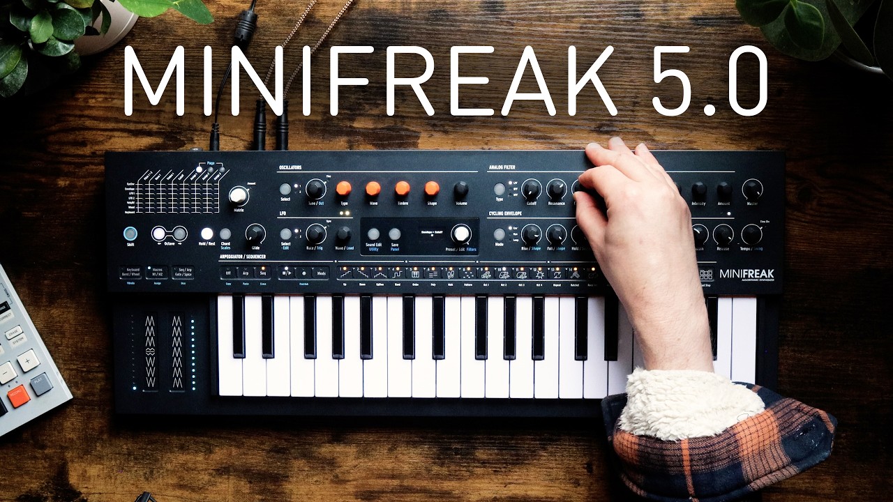 Arturia MiniFreak &mdash; масштабное обновление прошивки 5.0!