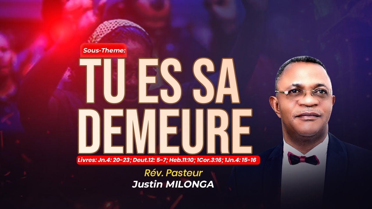 Rév.Pasteur Justin MILONGA
