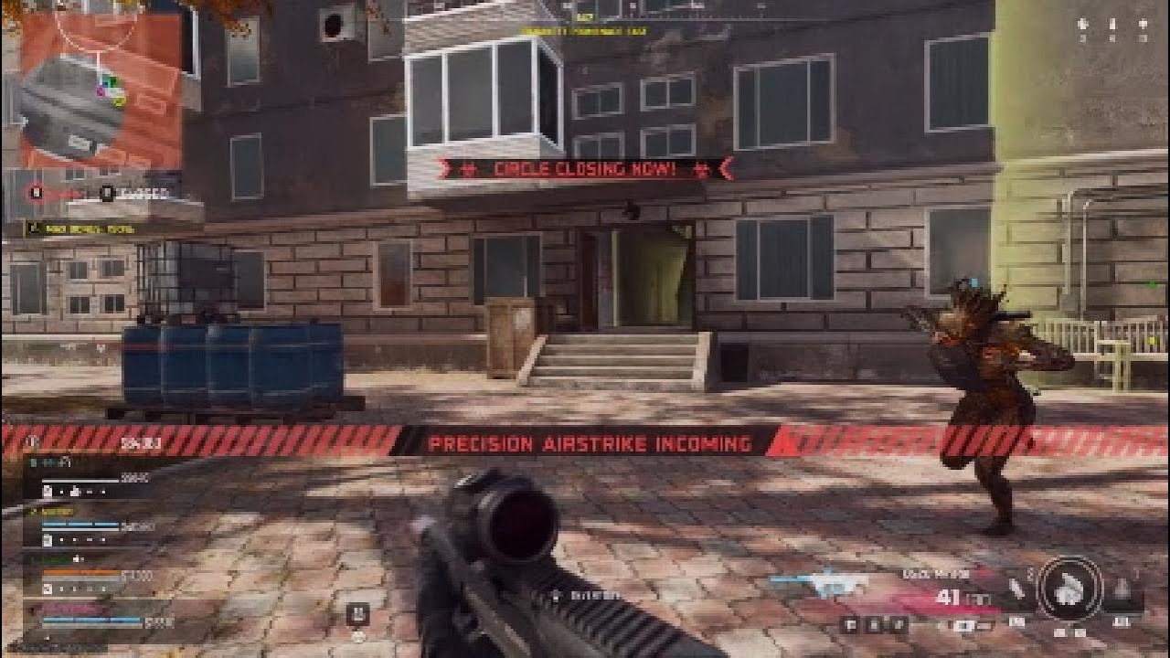 Oh was on the roof