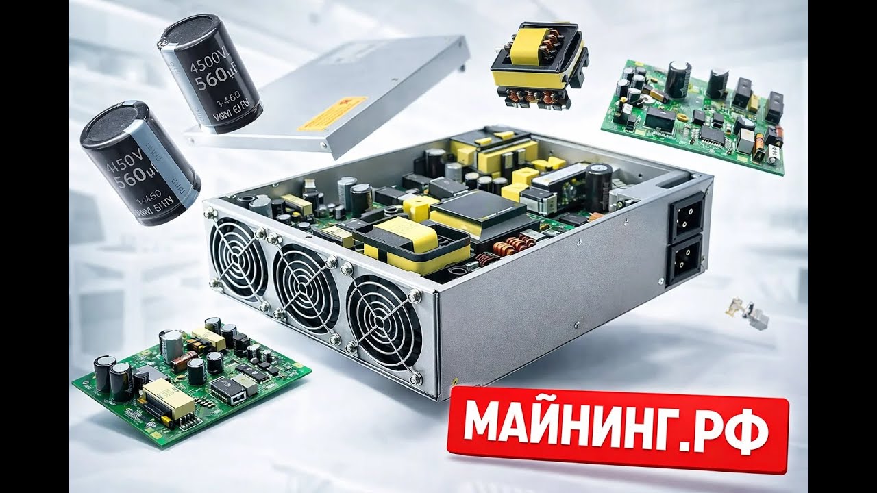 Анатомия Блока Питания: Что Внутри и Как Это Работает #asic #обзор #топ #ремонтасиков  #блокпитания