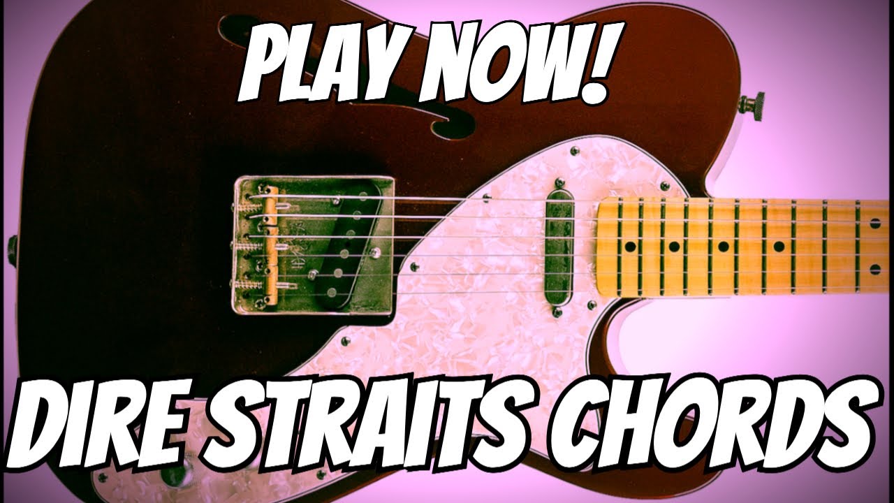 Dire Straits — Down To The Waterline | Урок игры на гитаре + обучение