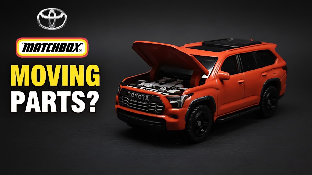 Unboxing & Review Matchbox Moving Parts 2024 Toyota Sequoia TRD PRO