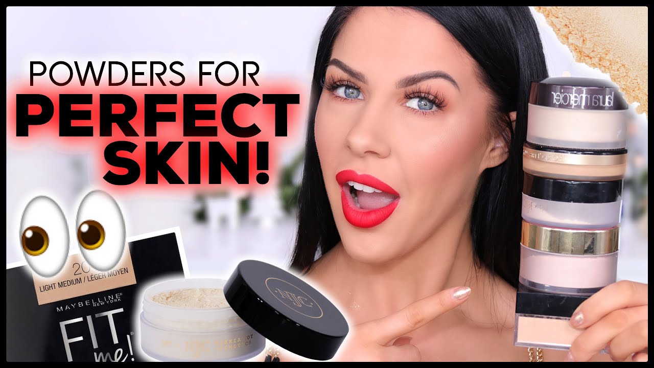 The Best Setting Powders & Powder Foundations of 2019!! Yearly Beauty Favorites!!