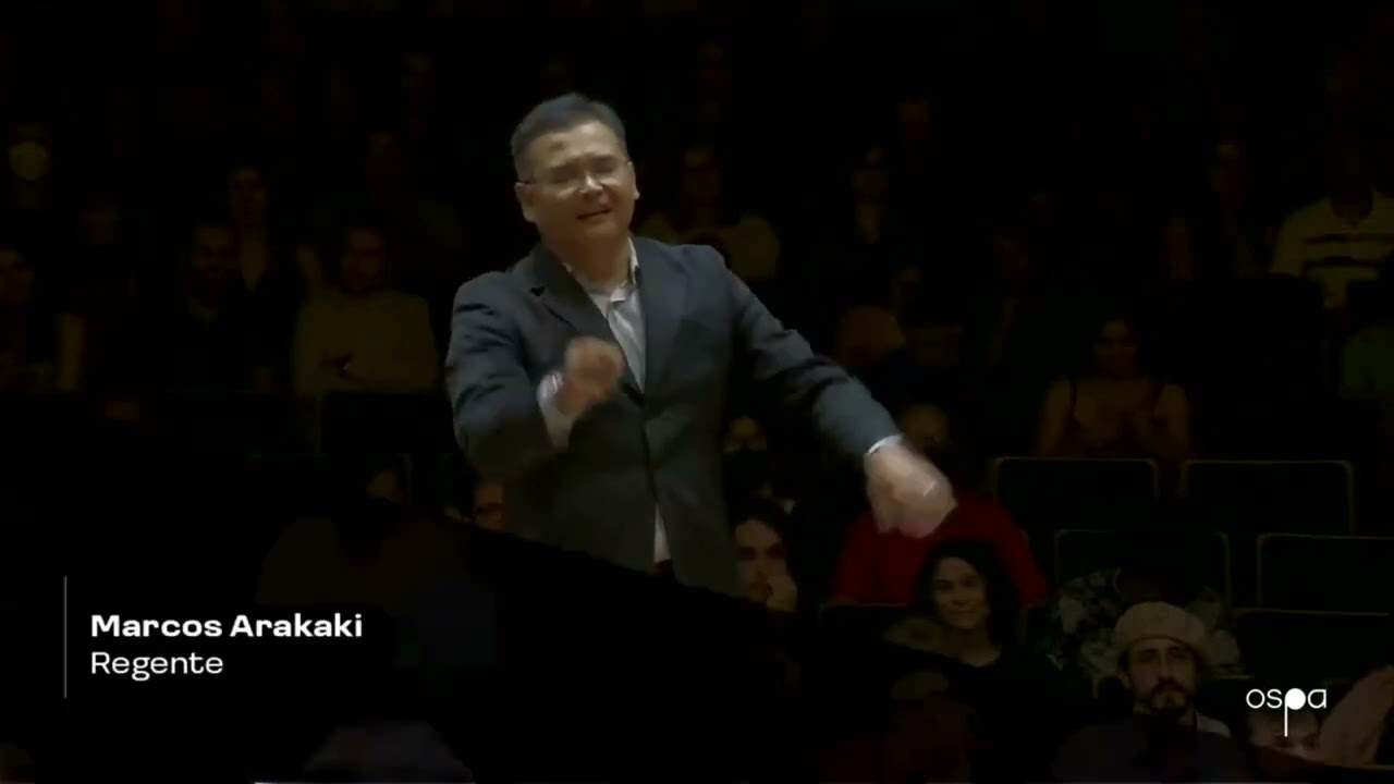 Villa-Lobos - Bachianas Brasileiras N. 7 - OSPA + Marcos Arakaki