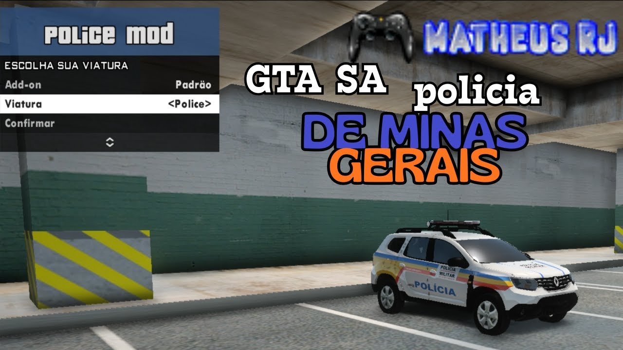 GTA SA | Polícia Militar de Minas Gerais (PMMG) 🚔🔥