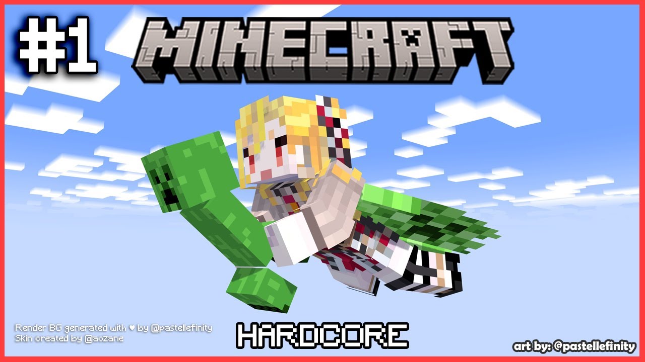 【Minecraft HARDCORE】#1 second goal: full diamond gears & tools!