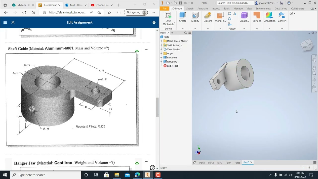 CAD 201 Module 3 Shaft Guide