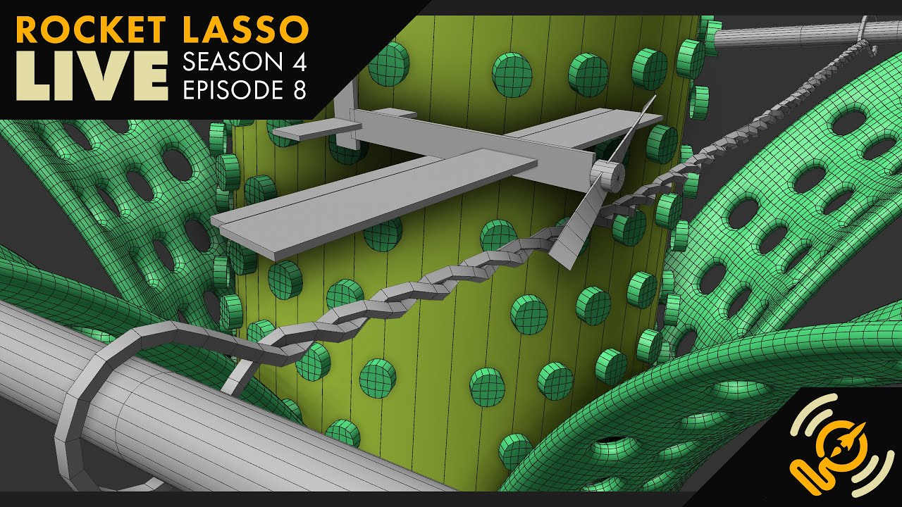 Rocket Lasso Live S4 Ep 8: Dynamic Airplane / Capsules Based Selections and Modeling