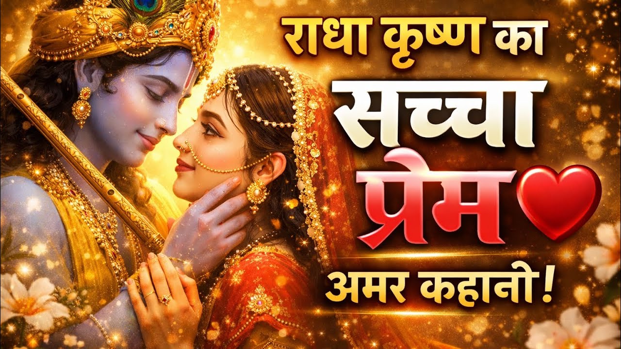राधा कृष्ण का अमर प्रेम | वृंदावन की रास लीला की दिव्य कथा | Radha Krishna Full Story