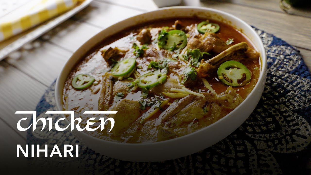 Slow Cooked Chicken Nihari Recipe | Special Nihari Masala | Spicy Chicken Stew South Asian Style