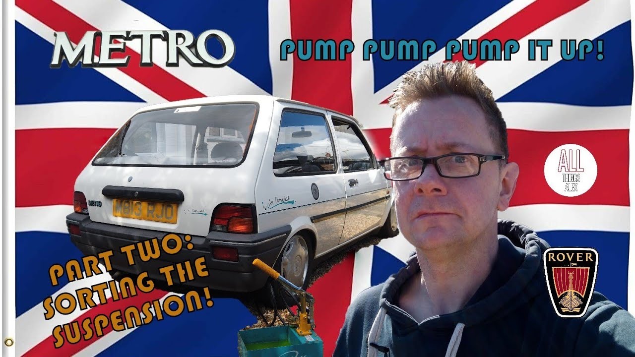 CAN I SAVE A 1990'S ROVER METRO? - PART TWO - SORTING THE SUSPENSION!