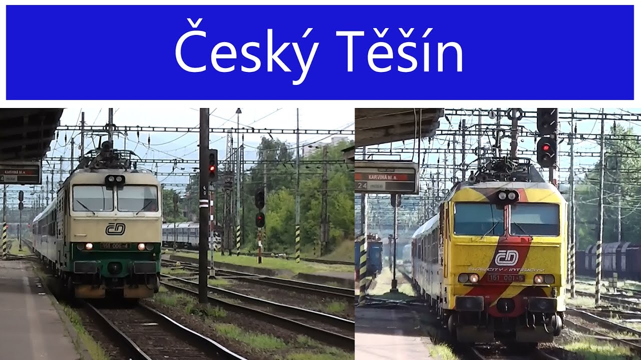 Vlaky - Český Těšín (před rekonstrukcí) - 30.7. a 1.8.2013