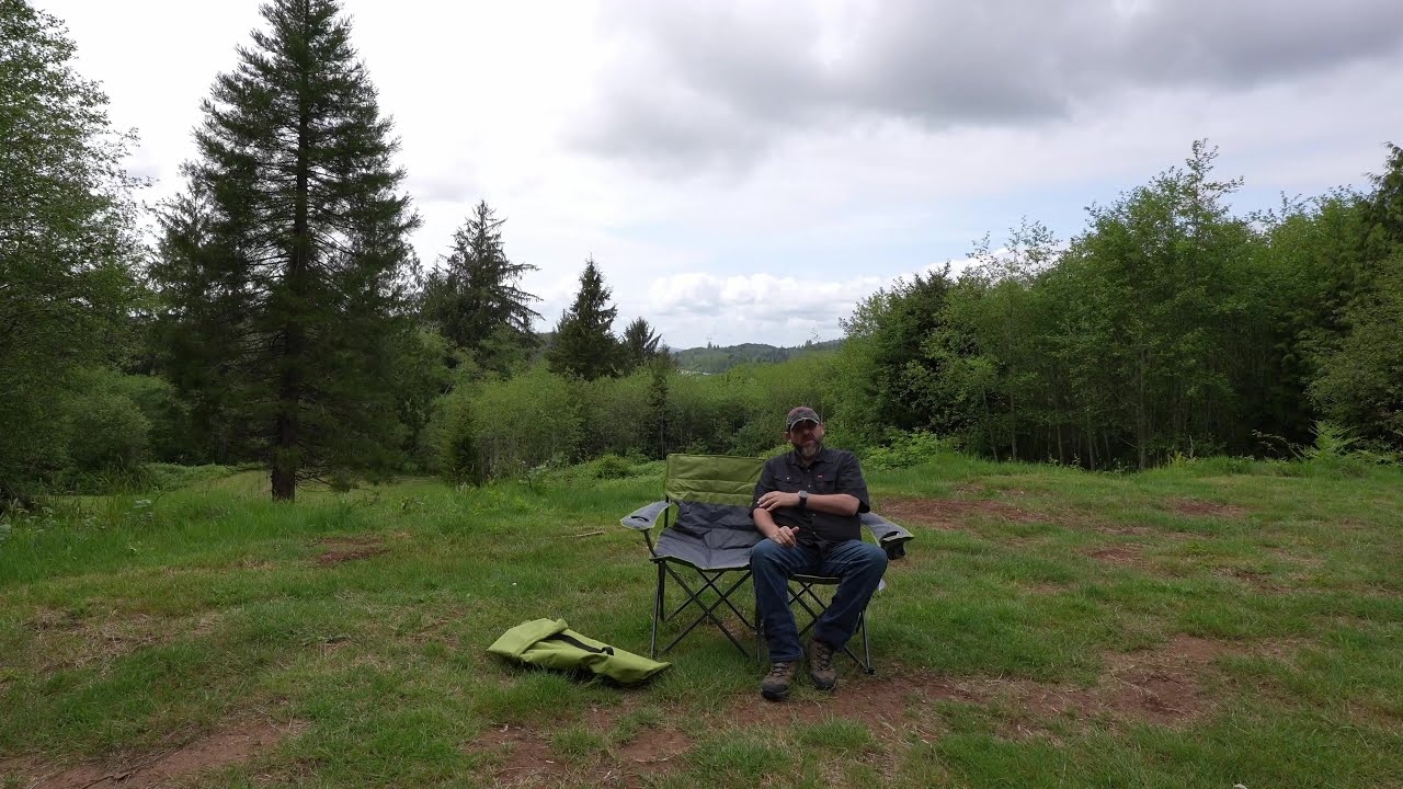 VILLEY Double Camping Chair extra wide